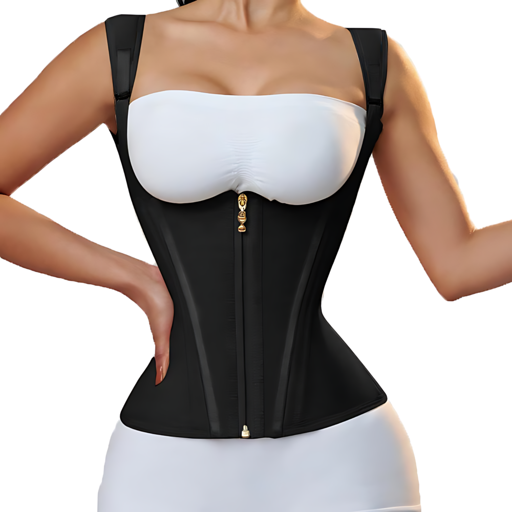 Waist Shapewear for Women TummyControl Girdle Workout Shapewear withAdjustable Shoulder Strap - Image 2