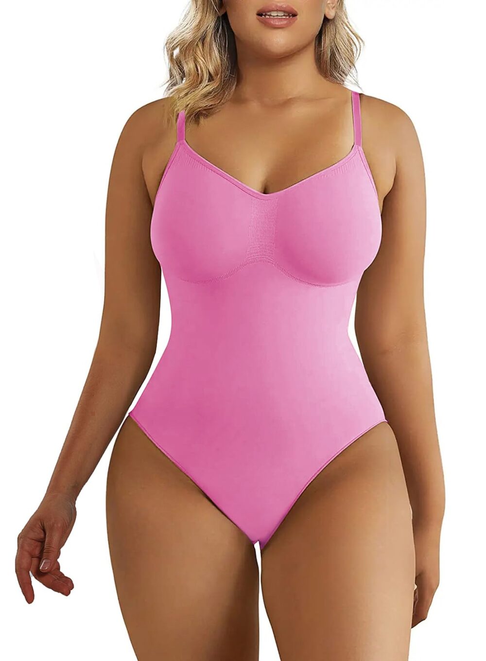 Women's Shapewear Bodysuit Tummy Control Body Shaper Seamless Sculpting Snatched Waist Body Suit - Image 12