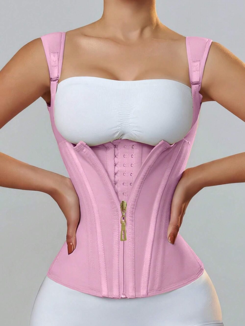 Waist Shapewear for Women TummyControl Girdle Workout Shapewear withAdjustable Shoulder Strap - Image 8